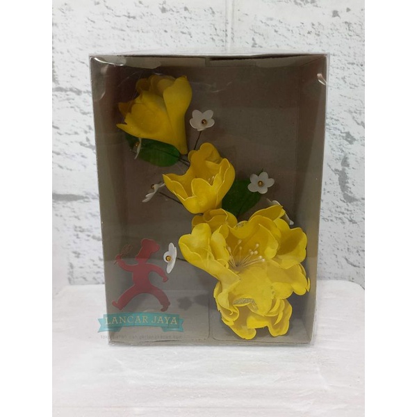 

Spons Peony Kecil Kuning-Spk8 /Hiasan Kue (13527)