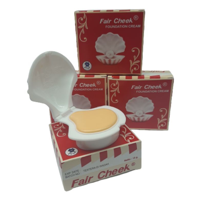 Fair Cheek Beauty Cream/Cream kerang/Alas Bedak/BPOM