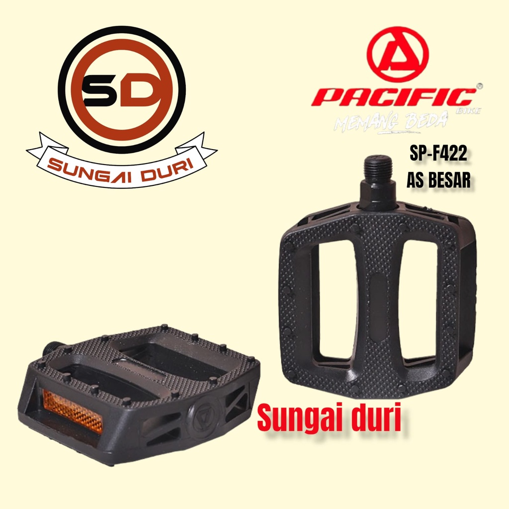 pedal sepeda dewasa as besar pacific sp f422