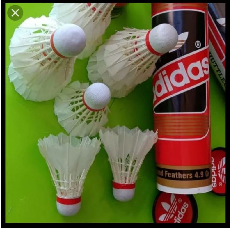 shuttlecock adidas 1 lusin badminton shuttlecock raket kok bulutangkis kok badminton