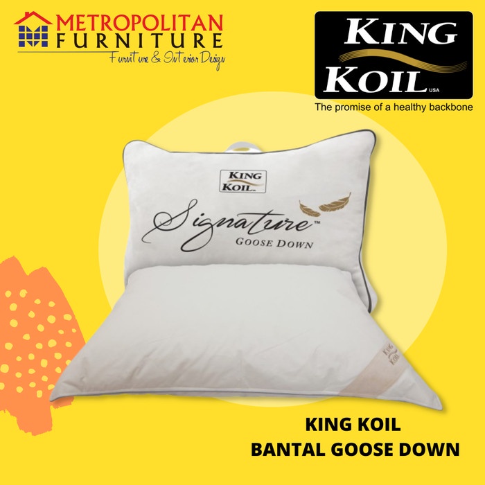 Bantal King Koil Bulu Angsa Goose Down