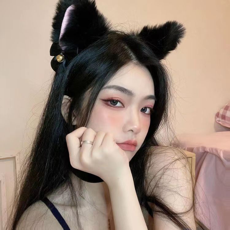 Women Cosplay Furry Ear Dog Headband 8524