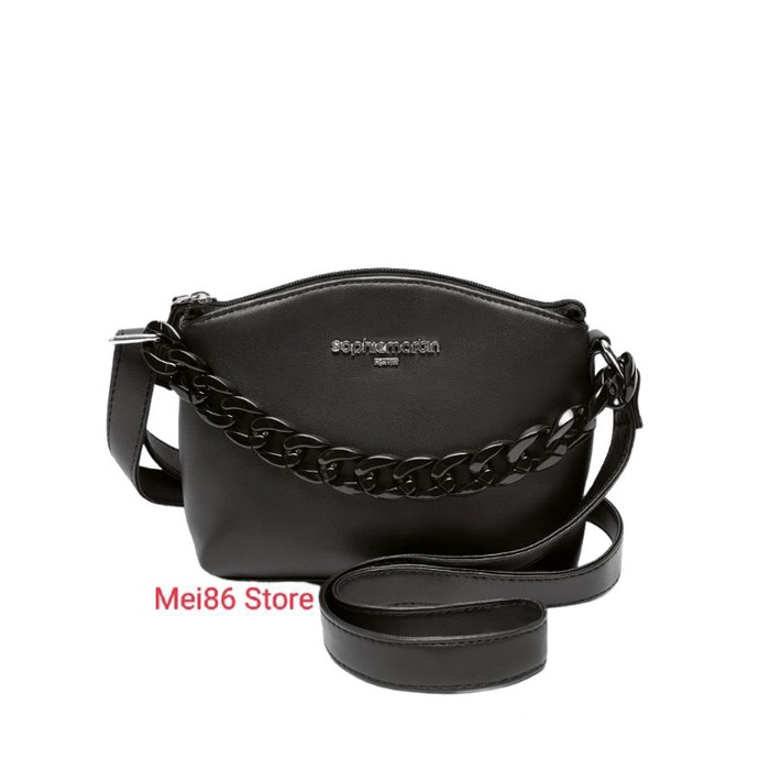 Sophie Paris Resin Black Tas Selempang Wanita
