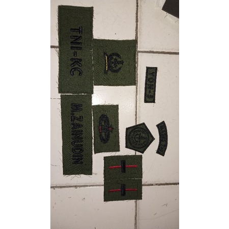 CUSTOM BORDIR TNI PDL