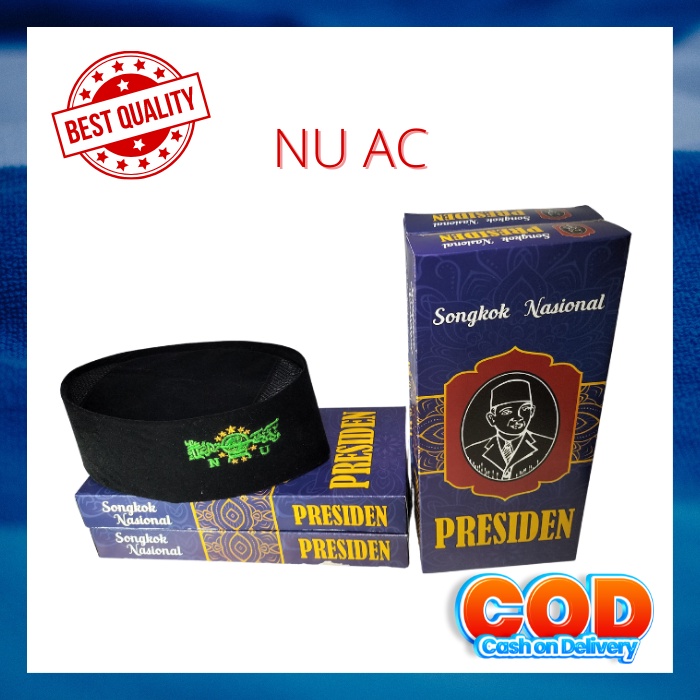 PECI SONGKOK NU AC BORDIR HITAM SONGKOK NU POLOS  SONGKOK AC KOPIAHPECI POLOS