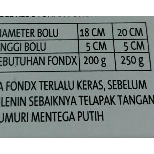

Diskon✔️Fondant Gula Dekor 500 gram merk Fondx Donnica Icing Sugar Dekorasi Hiasan Kue dan Cake Ultah|KD5