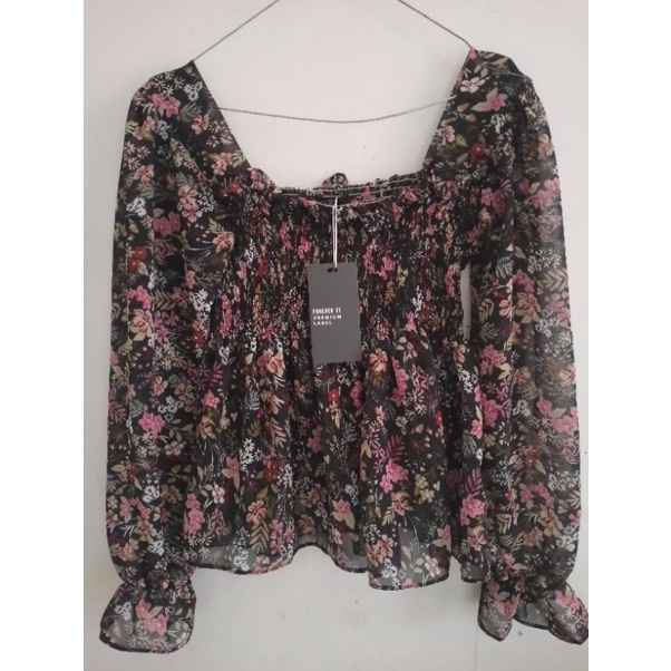 blouse bunga sabrina