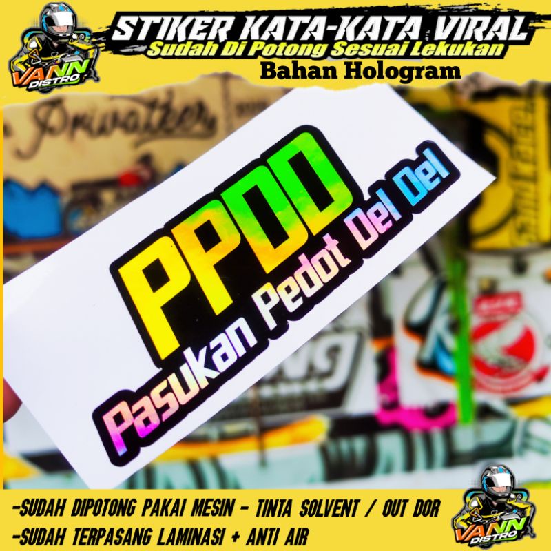 Stiker PPDD