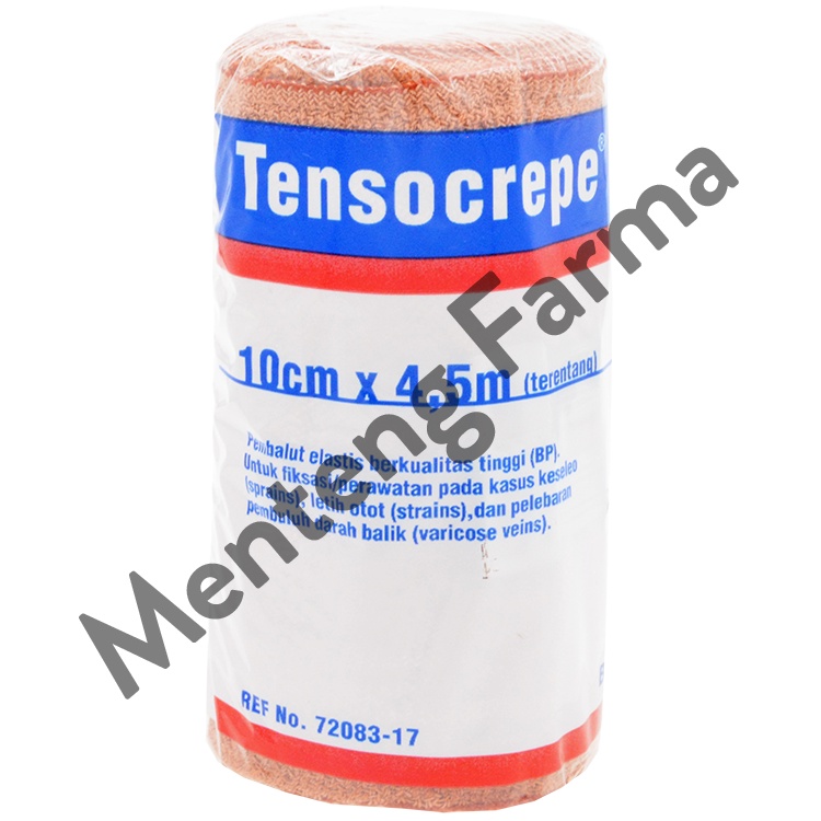 Tensocrepe Perban Elastis 10 CM x 4.5 M - Elastic Bandage Perban Kain Cedera Keseleo