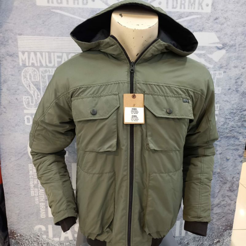 JAKET PARKA PRIA CRESSIDA ORIGINAL PRODUK REGULAR ARMY
