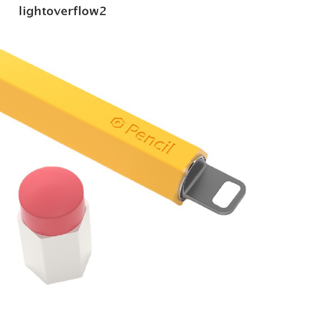 (lightoverflow2) Casing Silikon Apple Pencil 1st &amp; 2nd Generation (ID)