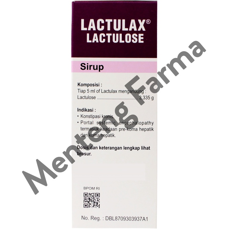 Lactulax Sirup 120 mL - Obat Pencahar Konstipasi Kronik Sembelit