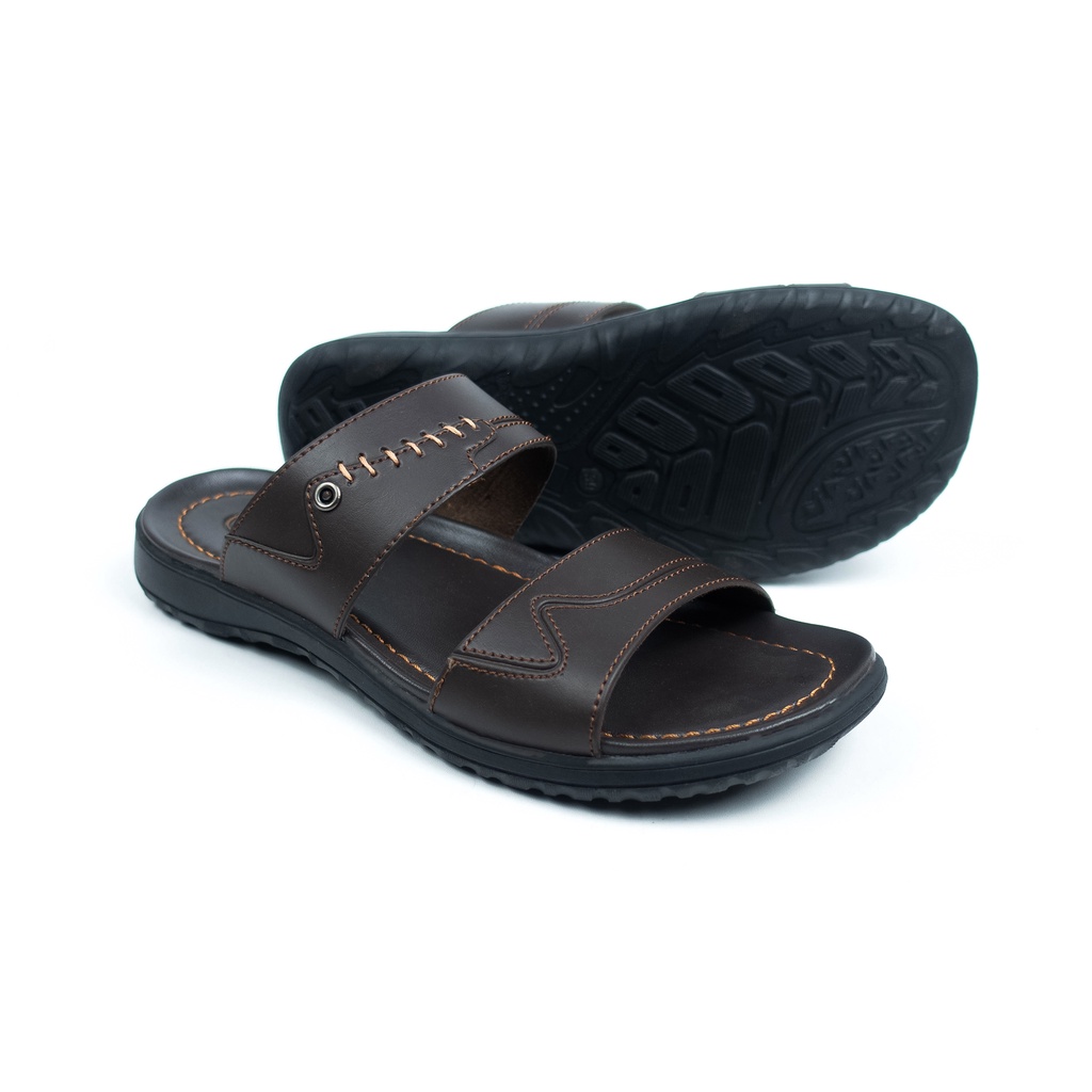 Sandal Kulit Pria Dewasa Original Model Terbaru High Adv BR 03