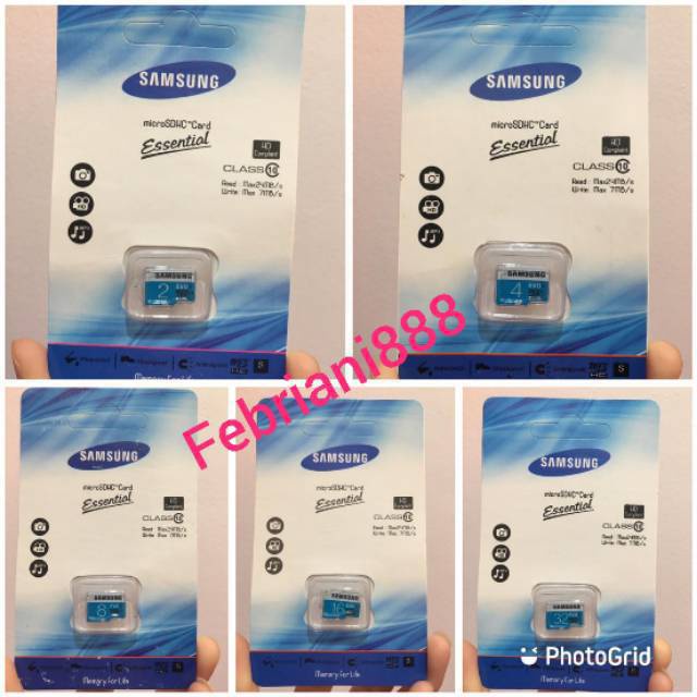 Memory samsung 2gb/4gb/8gb/16gb/32gb/64gb mmc micro sd card