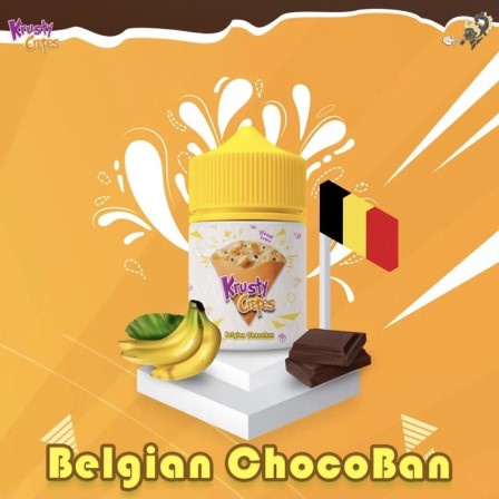 KRUSTY KREPES Ver 4 60 M L - BELGIAN CHOCO BANANA