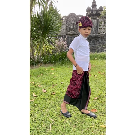 Baju Semi Safari Rare Bali Agung//Pakaian Adat Bali Anak//Baju Adat Anak