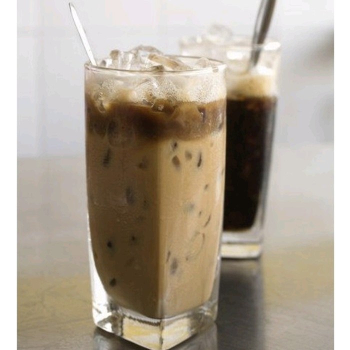 Gelas Kotak HOKAIDO Gelas Jus/Susu Minum Kaca Cafe/Resto Luxury Murah