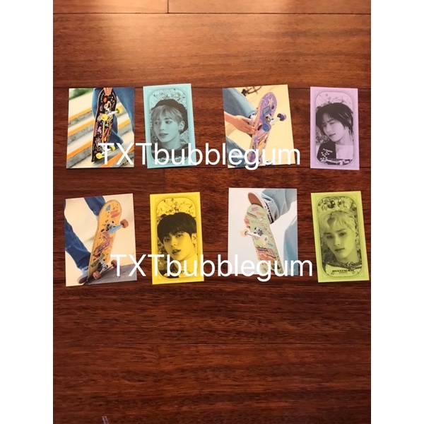 TXT Soobin Beomgyu Taehyun Hueningkai AR Card set