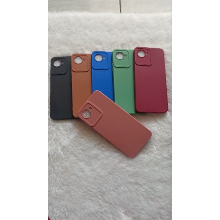 Softcase pro camera realme C30 Macaron TPU CANDY pro