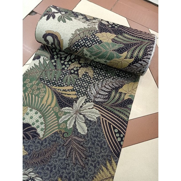 Jual Kain Batik Katun Halus Bakal Bawahan Kebaya Warna Sage Gren Harga Per Meter Shopee