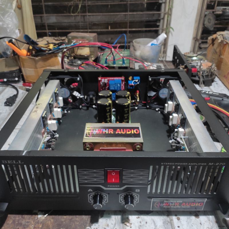 power / ampli rakitan tanpa trafo spek 5 amper ct 45