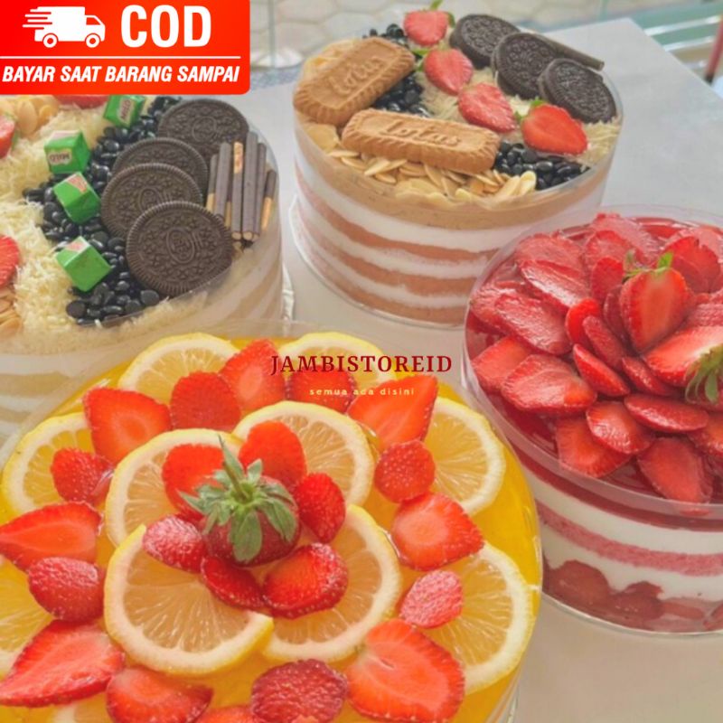 

(JAMBISTOREID) KHUSUS KOTA JAMBI JANGAN DIPESAN SEBELUM KONFIRMASI Birthday Dessert Box Salad Buah Mix Fruit Cake Strawberry Shortcake Kue Ultah Ulang Tahun 16cm Tart Stroberi Asli Manis Asem Gurih Jambi