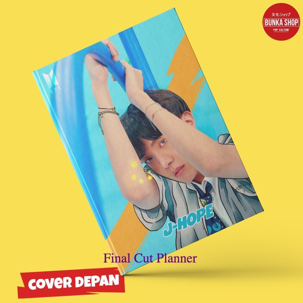 

Notebook KPOP BTS Art J Hope Hardcover A5 Buku Tulis Catatan Notes Agenda Planner Jurnal .