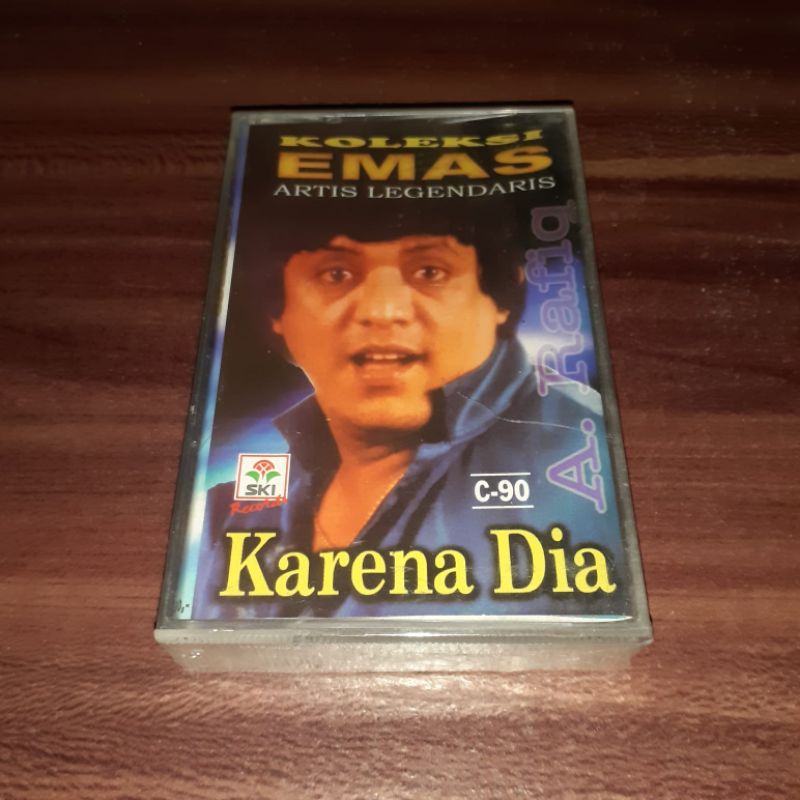 Kaset DANGDUT - A. RAFIQ - koleksi Emas Artis Legendaris - SEGEL
