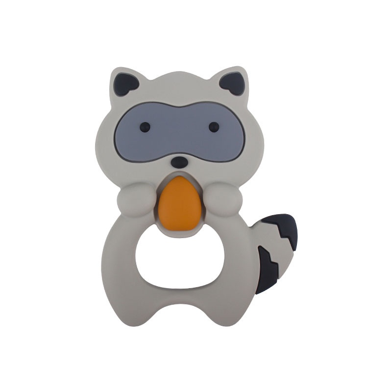 TC 3 | TEETHER SILICONE ANAK MOTIF TUPAI | MAINAN GIGITAN BAYI SILIKON BPA FREE | RUZAIN MALL