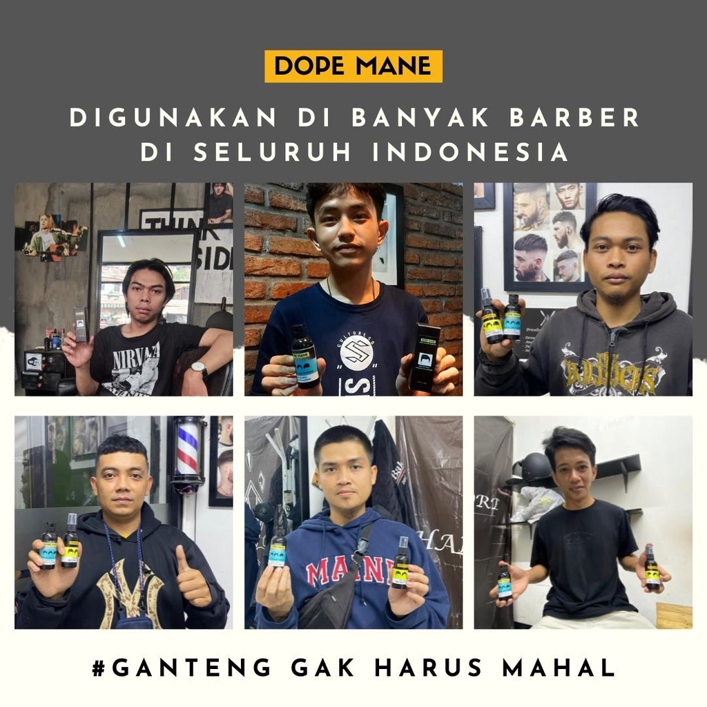 HAIR POWDER DOPE MANE 20g + GRATIS SISIR SAKU