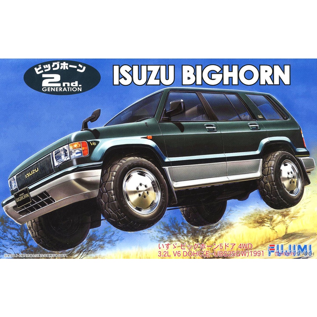 Fujimi 03796 1/24 Isuzu Bighorn 2nd Generation 1991