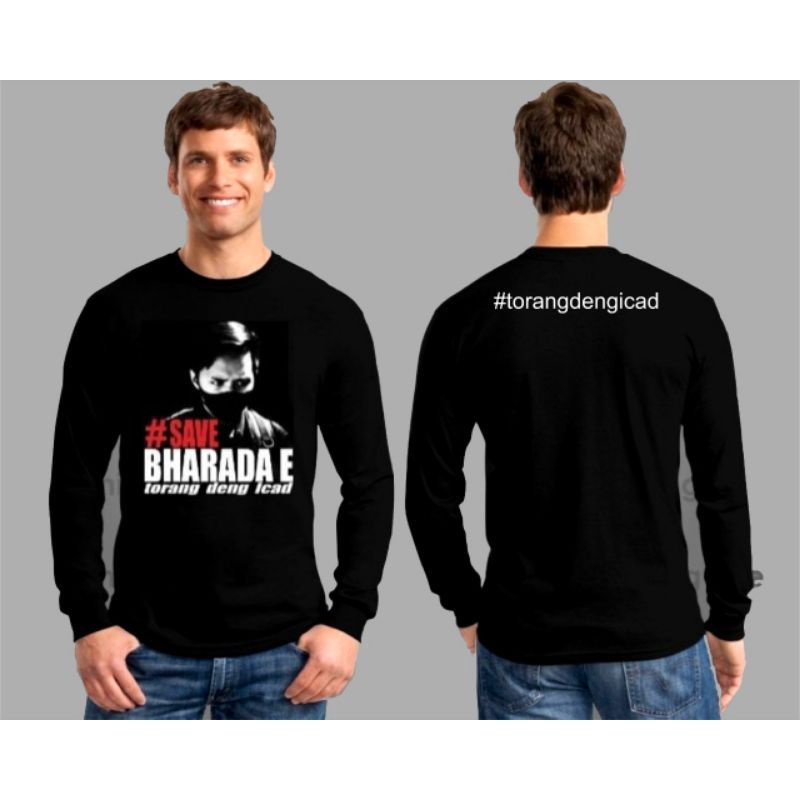 T-shirt Baju Kaos Distro - SAVE BHARADA E #torangdengicad - Baju kaos Distro Pria & Wanita