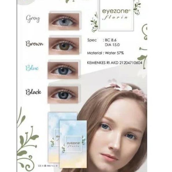 Softlens Eyezone Florin - Soflens minus normal diameter besar 15 • KIA.18Oc22ᵀ