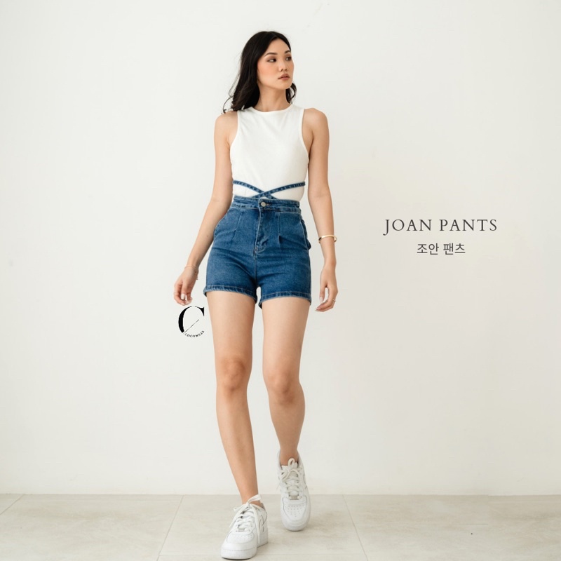 JOAN PANTS - DENIM SHORTS PREMIUM WANITA