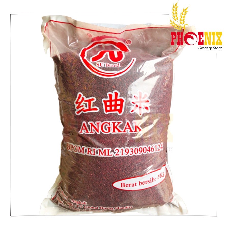 

Angkak SU Brand Beras Merah 5 KG