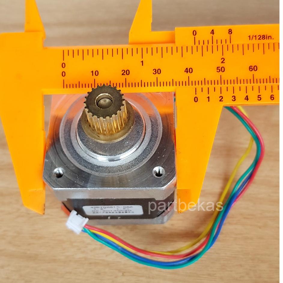 Nema 17 stepping stepper motor 1.8deg 1.5a bipolar Model 42BYGH615-08A –ETH.18Oc22ᴸ
