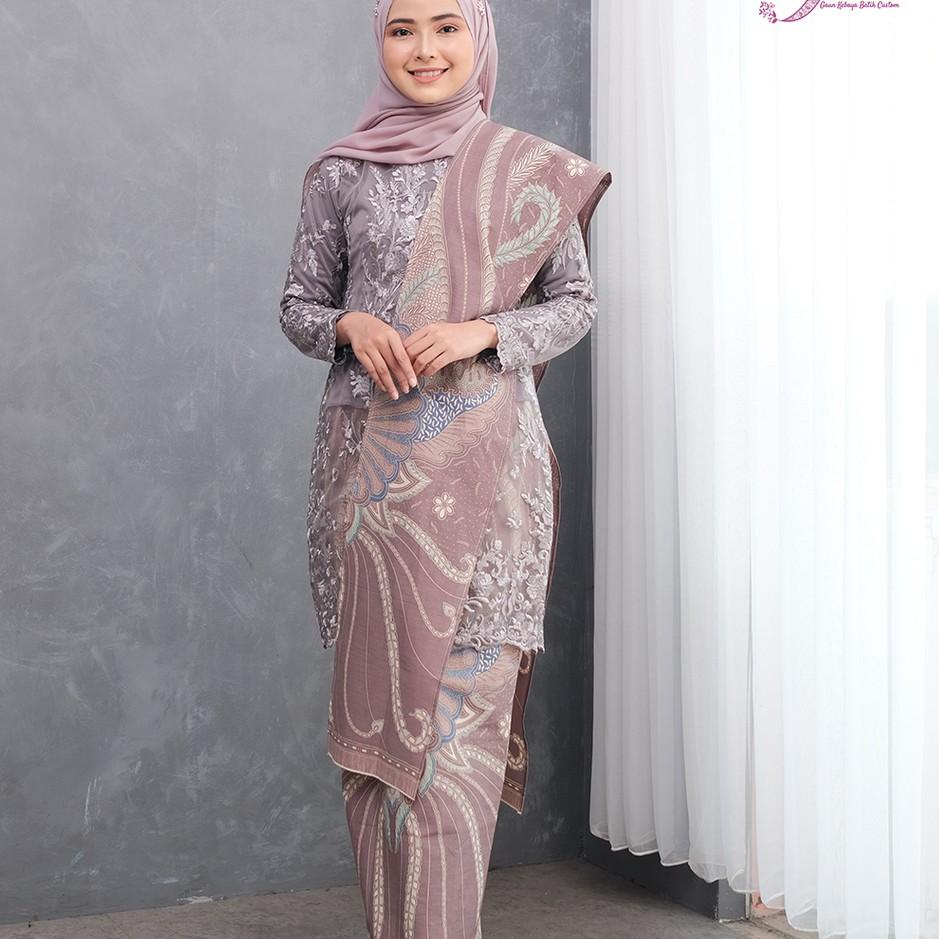 Penjualan Terbanyak.. Couple Shakira - Gaun Kebaya Batik Modern