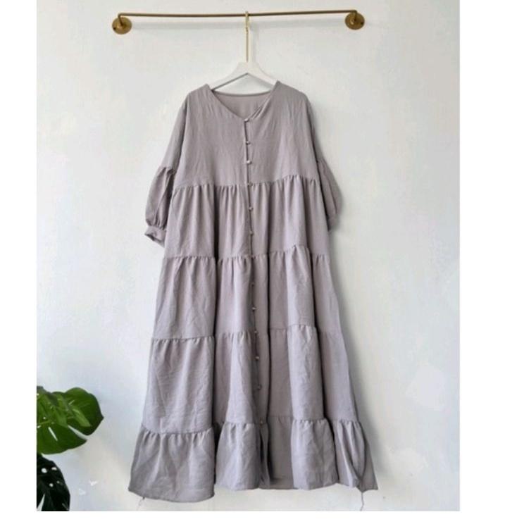 Menarik MIDI DRESS MUTIARA CRINCLE / MIDI DRESS CRINCLE AIRFLOW / MIDI DRESS JAMUR / MIDI DRESS CRIN