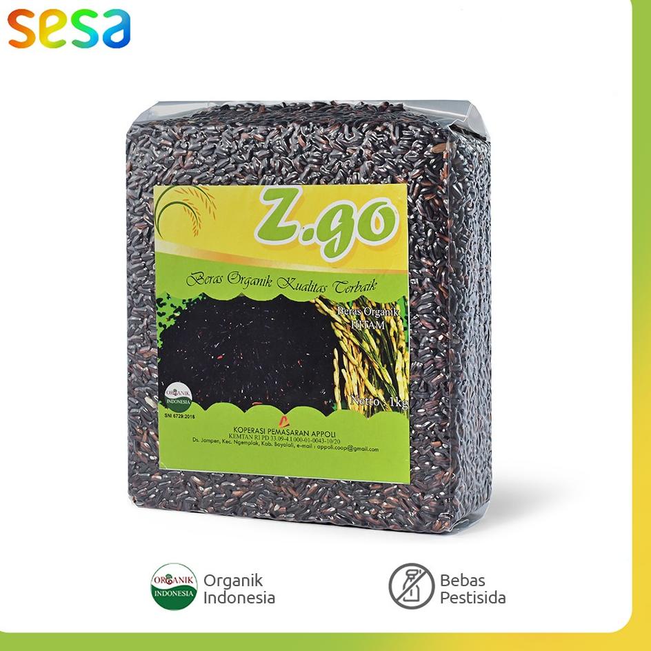 

Bestseller--Z Go Beras Hitam Organik 1 Kg