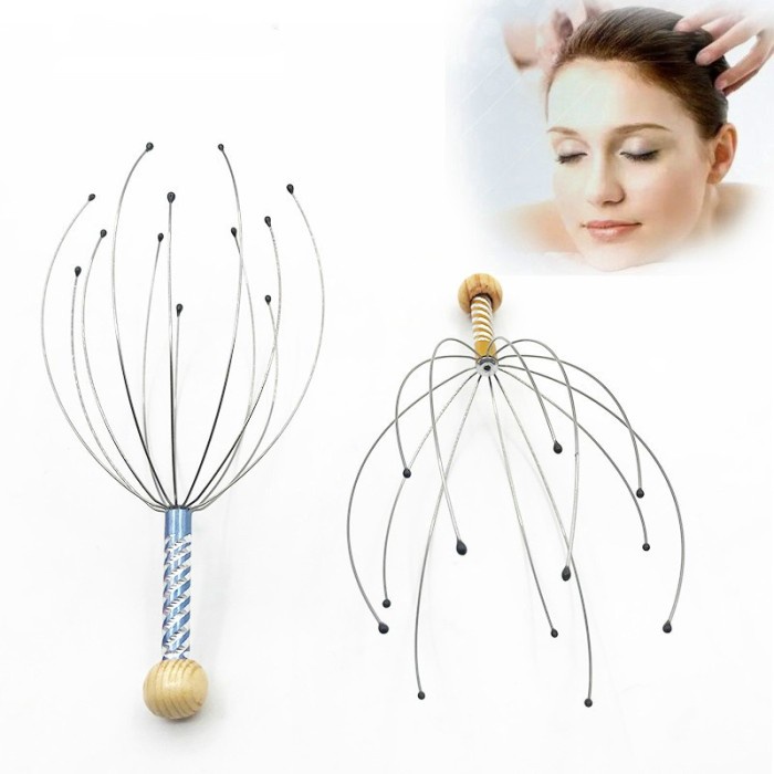 alat pijat kepala bokoma refleksi relaxing head massager relaksasi