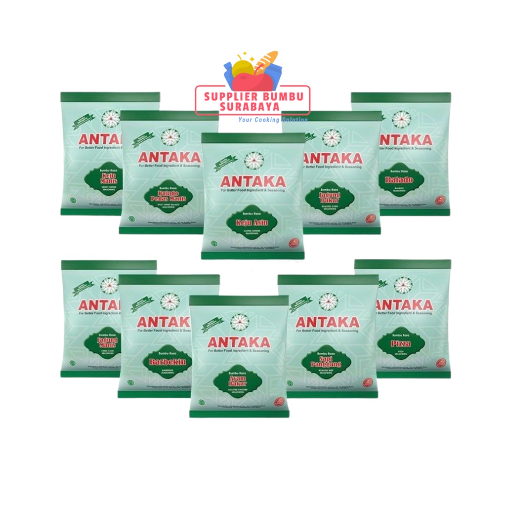 Antaka Bumbu Tabur Instan Serbaguna Aneka Rasa 100g