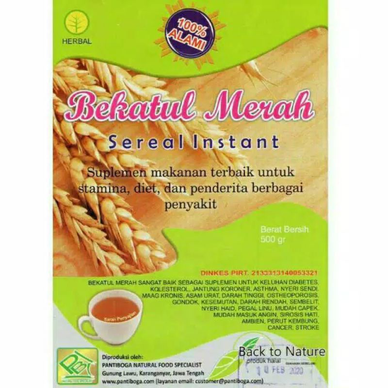 

bekatul merah