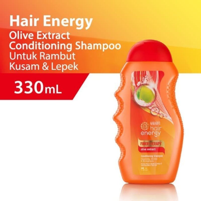 Makarizo Hair Energy Fibertherapy Conditioning Shampoo 330ML