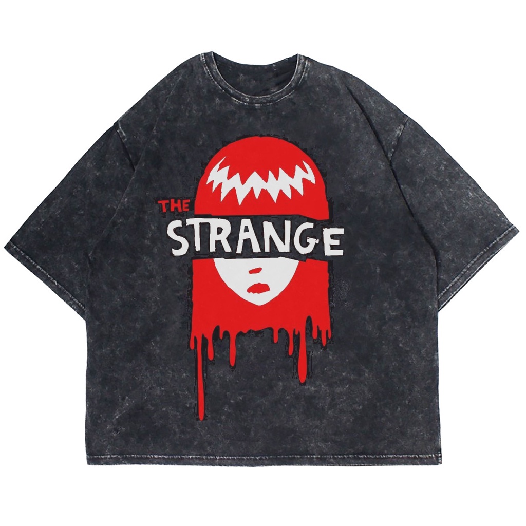 KAOS OVERSIZE EMILY THE STRANGE WASHING VINTAGE TEE (T-SHIRT OVERSIZE WASHED)