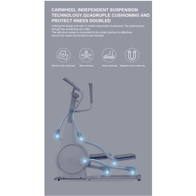 YESOUL E30S Smart Elliptical Machine - Alat Gym Fitness GARANSI RESMI