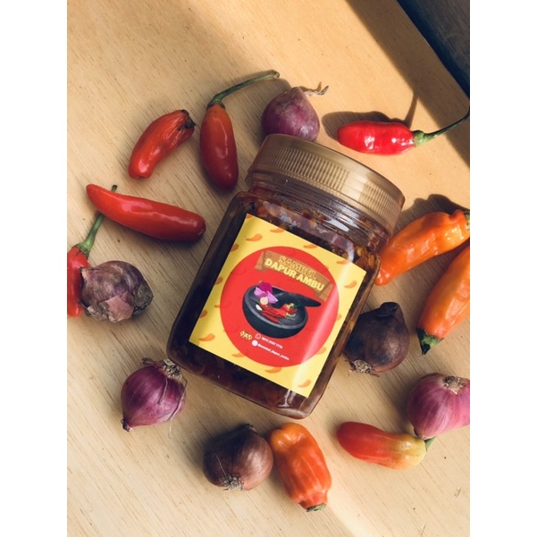 

Sambel cumi 200gr/Sambel pedas/Sambel dapur ambu/dapur ambu aisyi