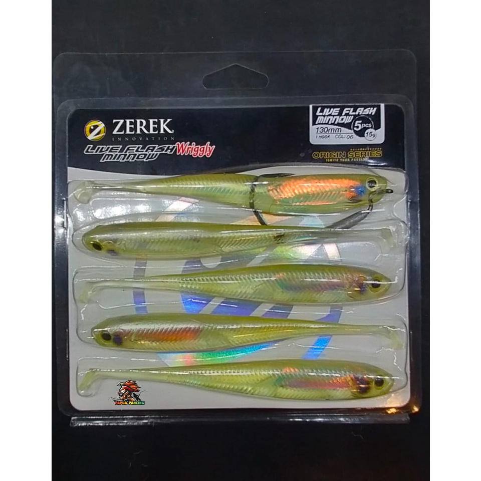ZEREK LIVE FLASH MINNOW WRIGGLY 130MM 15GR COL. 06