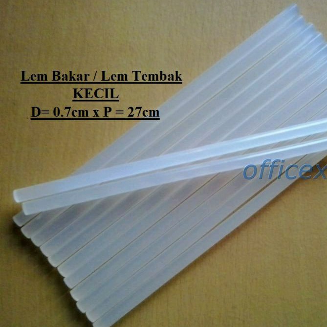 ISI ULANG LEM TEMBAK / REFILL HOT GUN STICK / LEM BAKAR KECIL 7MM