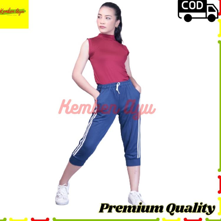 {EUR.18Oc22ᴷ} Turtle Neck Tank Top Turtleneck Wanita Polos Sleeveless Rayon Silky Tanktop Baju Dalam