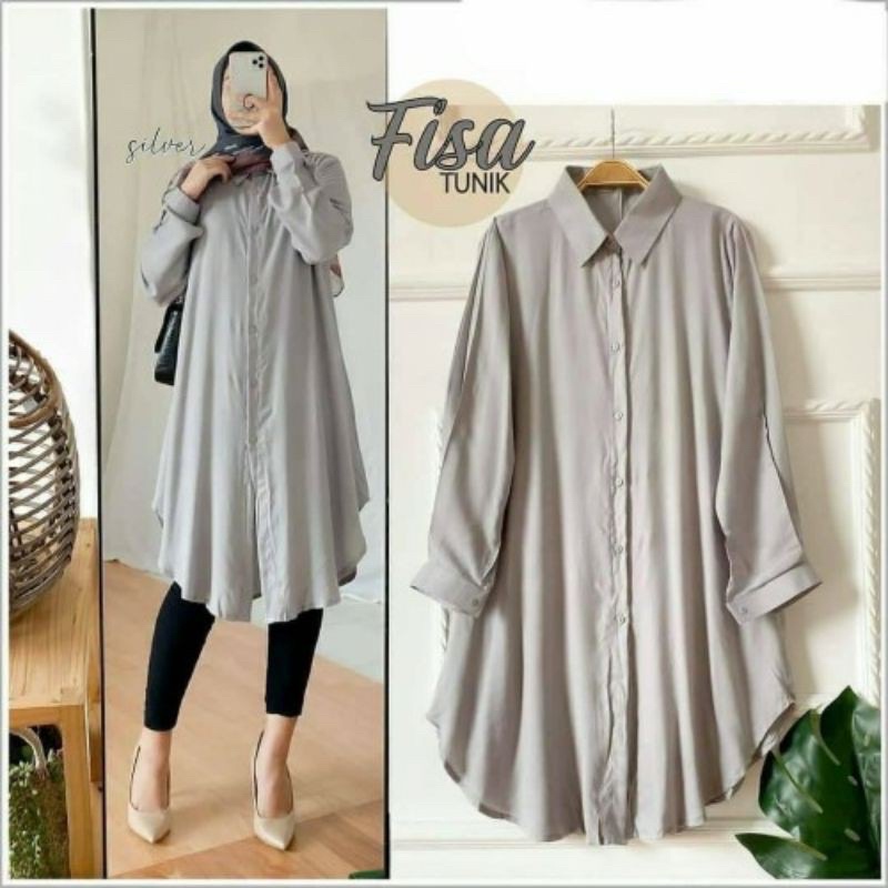 FISA TUNIK  XXXXXL BIGSIZE LD140 Basic super jumbo Rayon viscose Ori premium  Adem ORIGINAL berlebel